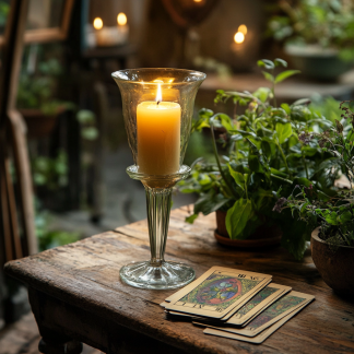Candle Read and Card Pull